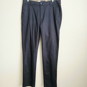Dockers Signature Khaki Flex Comfort Navy Mens Size 34/34 Slim